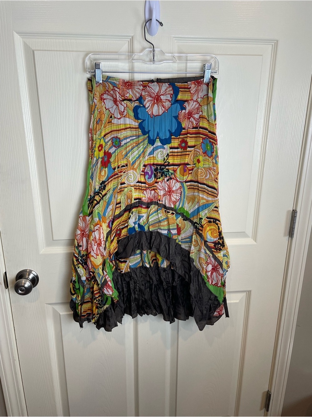 Alberto Makali Crinkle Boho Skirt 8 - Picture 3 of 10